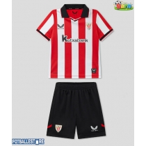 Athletic Bilbao Hjemmedraktsett Barn 2025-26 Kortermet (+ Korte bukser)